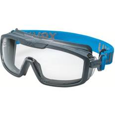 EN 14404 Beschermingsuitrustingen Uvex Scratch Resistant Anti-Mist Safety Goggles with Clear Lenses