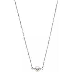 Schmucksets Emporio Armani Halskette Stainless Steel Pendant Necklace Gr. unisize in Silber für Damen silver