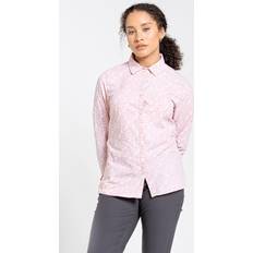 Craghoppers Odour-Control 'NosiLife Callo' Long Sleeve Shirt Pale Pink