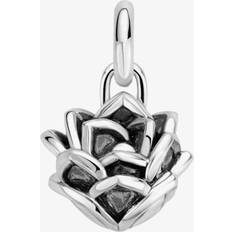 Buddha To Buddha Silver Lotus Pendant 664 ONE