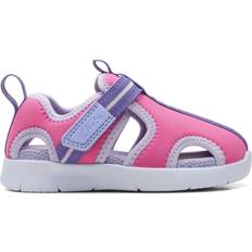 20½ Sneakers Barnskor Clarks Ath Water T. Sneaker, Pink Synthetic