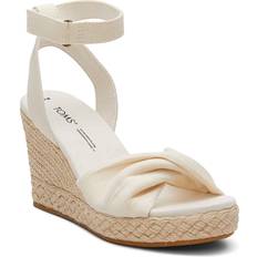 Toms Heeled Sandals Toms Damen Marisela Keilsandale, Natural