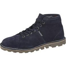 Shoes grafters Unisex Adult Heritage Suede Monkey Boots 10 UK Navy