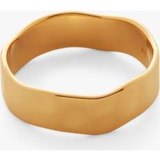 Monica Vinader Gold Rings Monica Vinader Siren Muse Band Ring, Gold