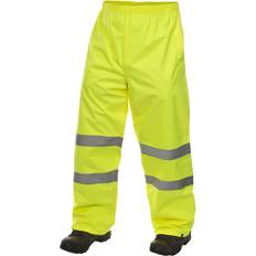 Trespass Unisex Hi Vis Waterproof Trousers Tomo Yellow