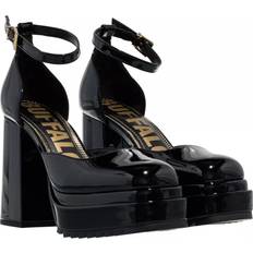 Nep Leer Hakken & Pumps Buffalo May W Dorsay - Vegan Patent Black