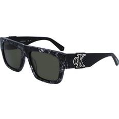 Solglasögon Calvin Klein Jeans CKJ23654S Solglasögon - Svart/Vit