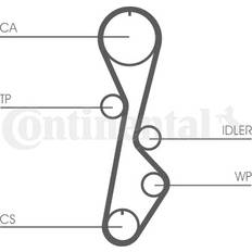 Contitech Zahnriemen, CT774