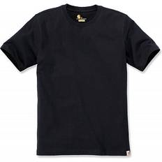 Carhartt T-shirts Carhartt Arbeitsshirt Heavyweight Sleeve T-Shirt Schwarz