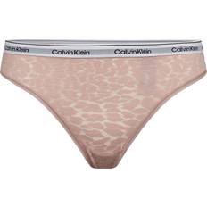 XS Mutande Calvin Klein Panties Modern Lace Thong Light Pink