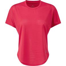 Pink T-shirts Ronhill Women's Womens Momentum Flow Breathable Relaxed Fit T Shirt Pink