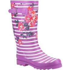 Pink Wellingtons Cotswold 'Chilson' Wellington Boots Pink