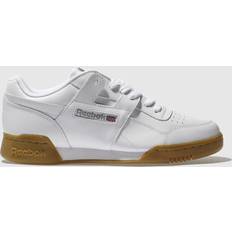 Reebok Sneakers Reebok Classic Workout Plus Leather Sneakers - White/Carbon/Red/Roy Male