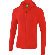 Vêtements pour enfants Erima Sweat Zippé À Capuche Enfant - Rouge