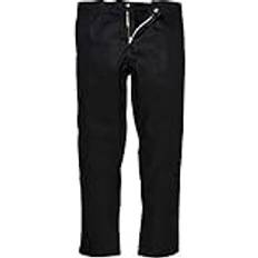 Work Clothes Portwest Mens Bizweld Trousers Black Regula