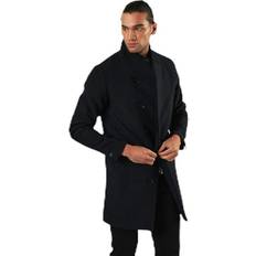 Man Coats sale Jack & Jones Collum Wool Coat Blue