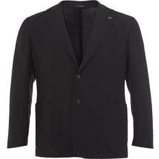 Kasjmir Jakker Colombo Sort Cashmere Jakke & Frakke Black, Herre, IT/50M, IT48/L, IT54/XXL, IT58/XXXL, Jackets Men Clothing, Jakker, Sort