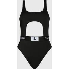 Calvin Klein M Badeanzüge Calvin Klein Cut Out Swimsuit CK96 Black