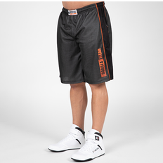 Gorilla Wear Shorts Gorilla Wear Wallace Mesh Shorts - Grijs/Oranje