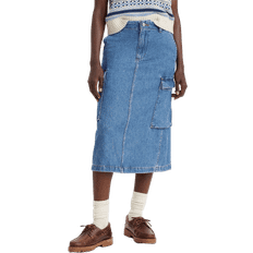 Levi's Dam Kjolar Levi's Cargo Midi Skirt Kjolar Dam Blå