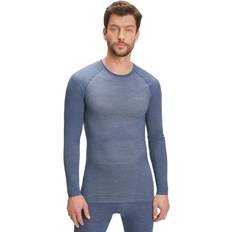 Falke Camiseta Mangas Wool-Tech Light - Bleu