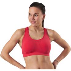 Icebreaker Anatomica Seamless Sport Bra Red