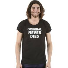 Resteröds Herren T-Shirts Resteröds Jimmy Printed T-Shirt - Black