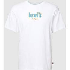 Levi's Relaxed Fit T-Shirt mit Label-Stitching in Größe