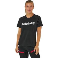 Timberland T-shirts Timberland Logo T-shirt - Black/Negro