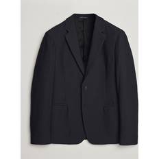 Blazers Giorgio Armani Herren Jersey-Sakko schwarz