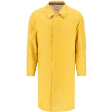 Amarillo Abrigos Maison Margiela Yellow Smudge Trench Coat 174 Yellow IT