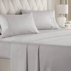 CGK Unlimited Comfy Breathable & Cooling Bed Sheet Gray (274.3x259.1)