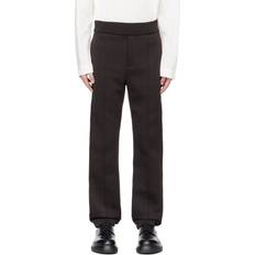 Ferragamo Brown Trousers & Shorts Ferragamo Brown Pinched Seam Trousers