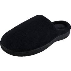 Hanes Men Microterry Clog Slipper Shoe Memory Foam Indoor Outdoor Sole