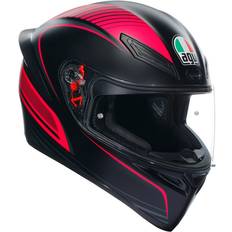 Équipement Moto AGV K1 Warmup Black/Pink Casque