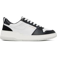 Ferragamo Skor Ferragamo Black & White Low Cut Gancini Outline Sneakers NERO BIANCO OTICO