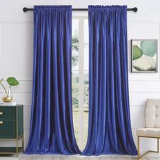 Blue Curtains 108 Inch