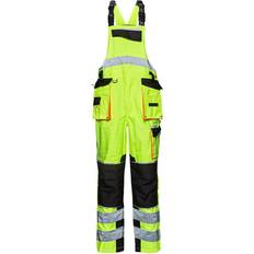 5XL Overalls Elka Visible Xtreme håndværkeroveralls, Hi-vis Gul/Sort