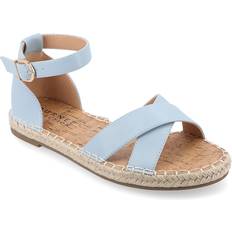 Laced - Women Espadrilles Journee Collection Womens Lyddia Espadrille Flat Sandals