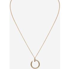 Cartier Women Necklaces Cartier Womens Rose Gold Juste un Clou 18ct Rose-gold and 0.12ct Brilliant-cut Diamond Necklace