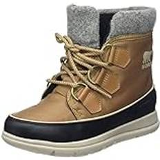 Sorel Explorer Carnival Waterproof wasserdichte Winterstiefel für Damen, Braun Elk