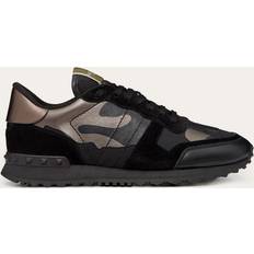 Valentino Garavani Rockrunner Camouflage Noir Metallic Sneaker