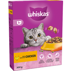 Whiskas Dry Food Pets Whiskas Whiskas 1+ with Delicious Chicken 300g