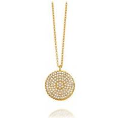 Diamant Breloques et Pendentifs Astley Clarke Icon 14ct Yellow Gold 0.30ct Diamond Pendant Gold