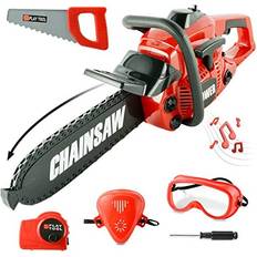Tool Toy Chainsaw Kids Power Construction Tool Kids Chainsaw Toy Play Set Educational Toys for 3 Year Olds Boys Pretend Play Toy Outdoor Lawn Toy Set