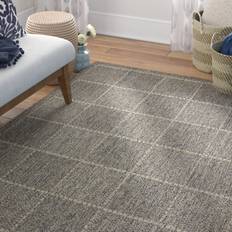 Mercury Row Moroney Flatweave Rug Grey