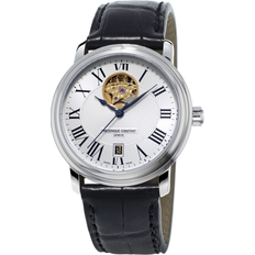 Frederique Constant Unisex Wrist Watches Frederique Constant Frederique Constant Classics Heart Beat Silver