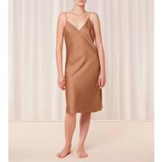 Brown Nightgowns Triumph Nachthemd Brown Silky Sensuality Homewear für Frauen