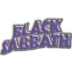 Emalje Brocher Black Sabbath Pin - Purple Wavy Logo - Lilla