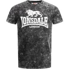 Lonsdale Ribigill Short Sleeve T-shirt - Washed Grey